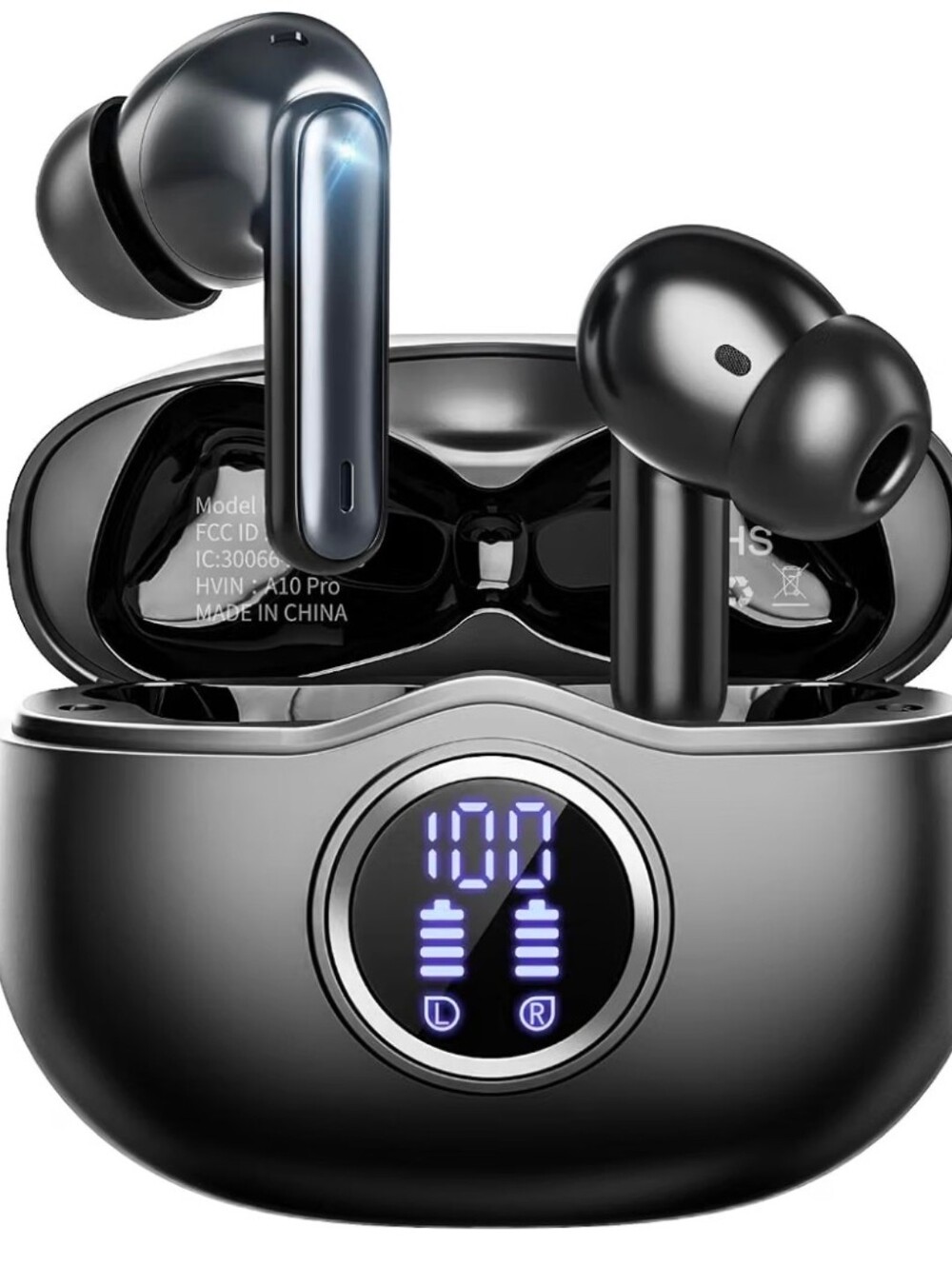 Wireless Earbuds, Bluetooth 5.3 Headphones Ear Buds with ENC Noise Canceling .